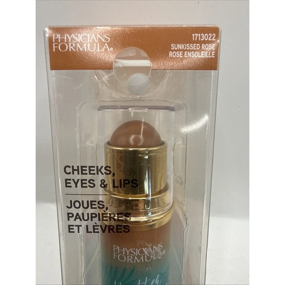 PHYSICIANS FORMULA‎ Cheeks, Eyes, & Lips (sun-kissed Rose) Contour Stick, NIB